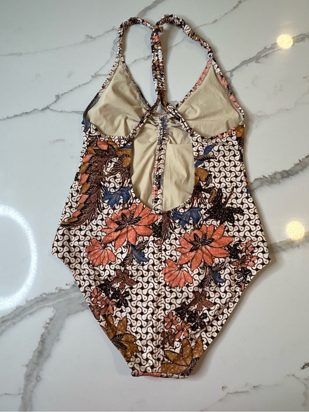 Ulla Johnson Floral One-Piece Madeira Swimsuit M $350 - Picture 4 of 7